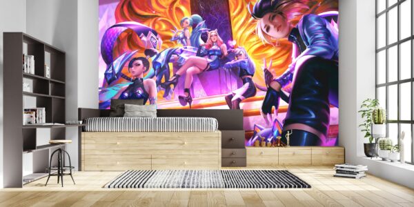 League of Legends FOTOTAPETA APETA WINYLOWA 3M2 POD WYMAIAR NA ŚCIANĘ - obrazek 6