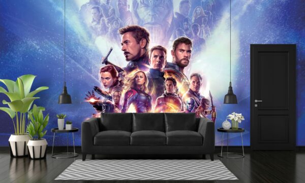 TAPETA AVENGERS MARVEL FOTOTAPETA WINYLOWA BOHATEROWIE POSTACIE 300x210 - obrazek 4