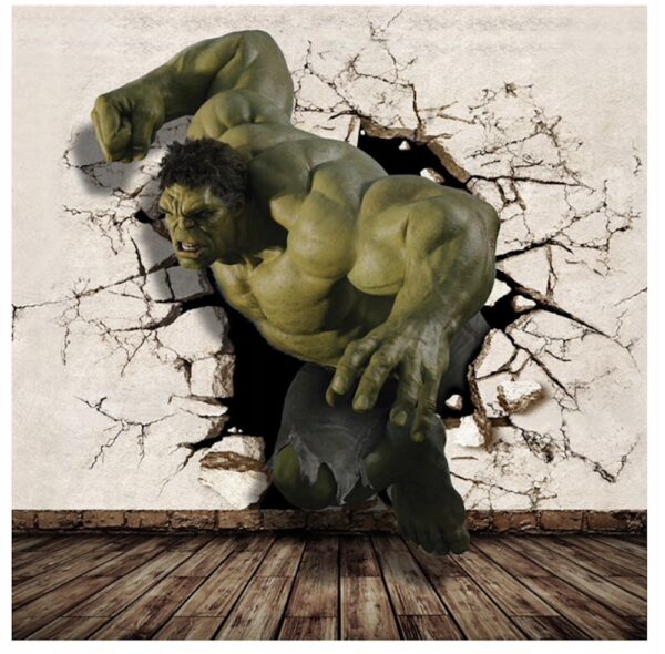 TAPETA HULK MARVEL AVENGERS FOTOTAPETA NA FIZELINIE EFEKT 3D 200 x 250