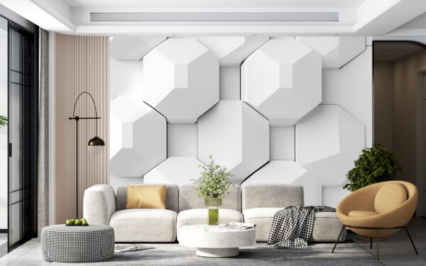 Fototapeta na wymiar do salonu sypialni 3D 200x140cm - obrazek 10