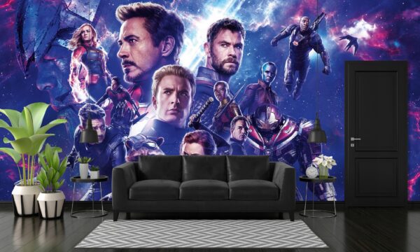 TAPETA AVENGERS MARVEL FOTOTAPETA WINYLOWA BOHATEROWIE POSTACIE 300x210 - obrazek 2