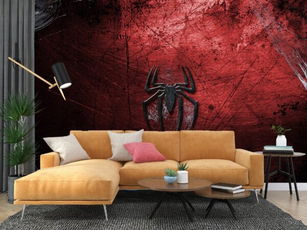 FOTOTAPETA WINYLOWA SPIDERMAN MIASTO MARVEL TAPETA ŚCIENNA 3D 368x254 - obrazek 4