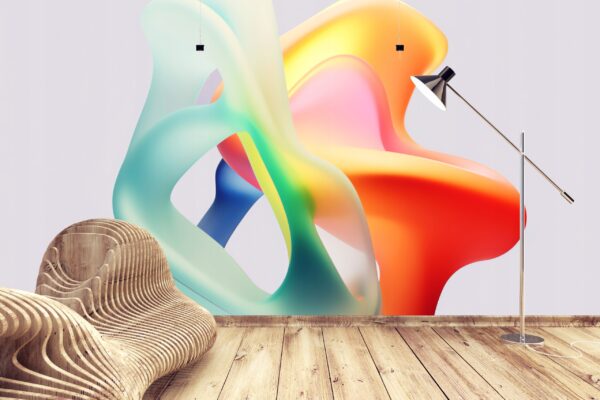 Fototapeta na wymiar do salonu sypialni 3D 200x140cm - obrazek 8