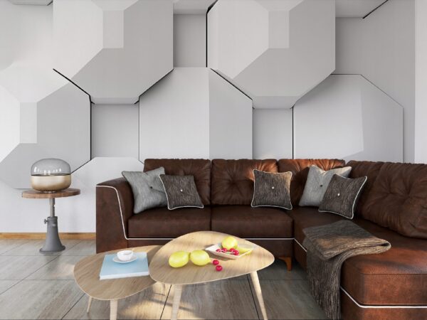Fototapeta na wymiar do salonu sypialni 3D 200x140cm - obrazek 7