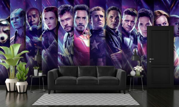 TAPETA AVENGERS MARVEL FOTOTAPETA WINYLOWA BOHATEROWIE POSTACIE 300x210 - obrazek 7