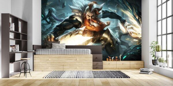 FOTOTAPETA LEAGUE OF LEGENDS POSTAĆ TAPETA ŚCIENNA WINYLOWA HD 200x140 - obrazek 5