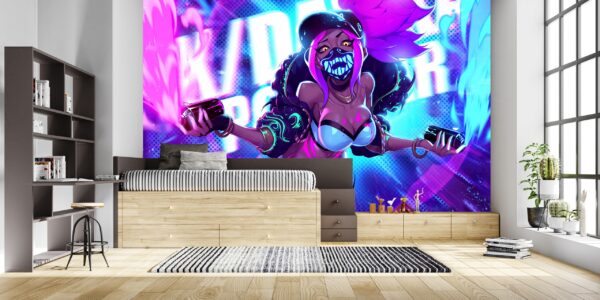 TAPETA WINYLOWA FOTOTAPETA SMOK 200x140 Tahm Kench HD 3D League of Legends - obrazek 3
