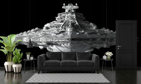 TAPETA GWIEZDNE WOJNY STATEK KOSMICZNY STAR WARS NA SCIANĘ 200x140 HD