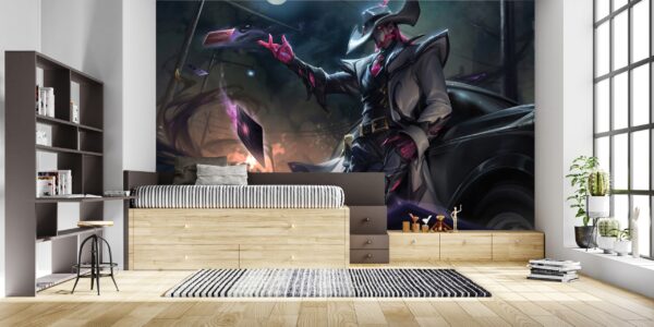 League of Legends FOTOTAPETA APETA WINYLOWA 3M2 POD WYMAIAR NA ŚCIANĘ - obrazek 7