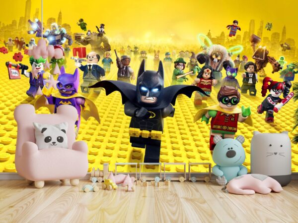 FOTOTAPETA W LEGO LEGO TAPETA WINYLOWA 196x325 Lego DLA CHŁOPCA HD 3D - obrazek 4