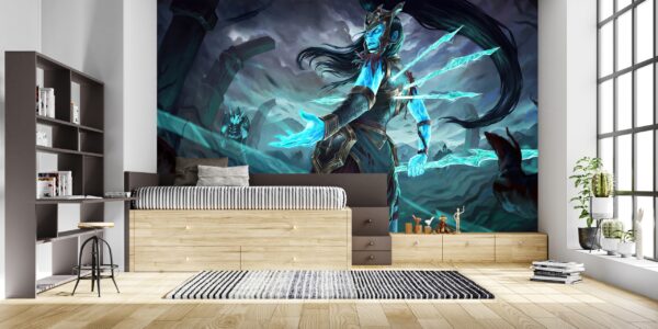 TAPETA WINYLOWA FOTOTAPETA SMOK 200x140 Tahm Kench HD 3D League of Legends - obrazek 5